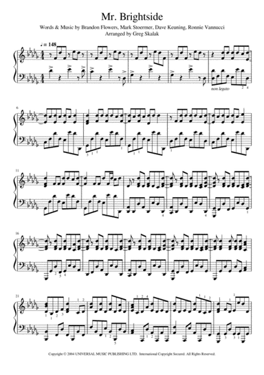 Mr. Brightside (arr. Greg Skalak)