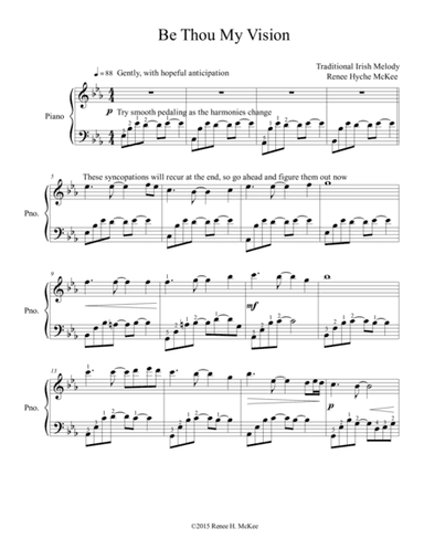 Be Thou My Vision (arr. Renee Hyche McKee)