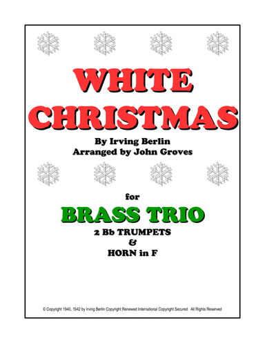 White Christmas (arr. John Groves)