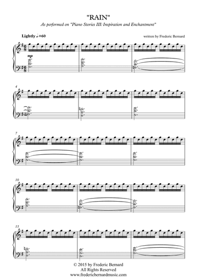 Rain (Neo-Classical / Melancholic Solo Piano)