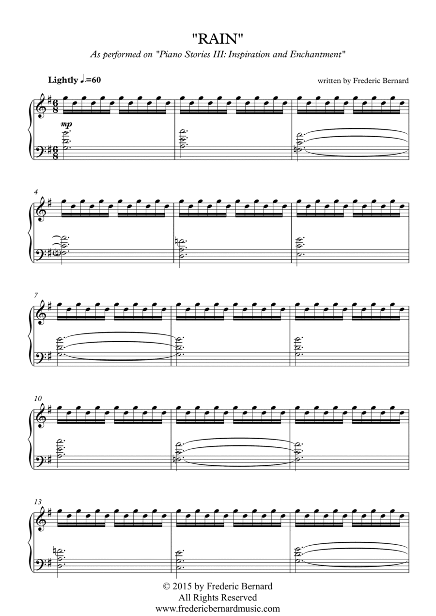 Rain (Neo-Classical / Melancholic Solo Piano)