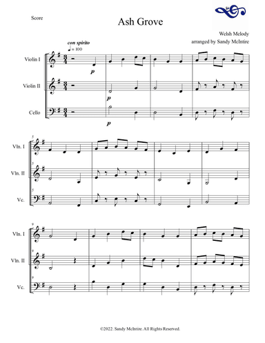 Ash Grove (arr. Sandy McIntire)