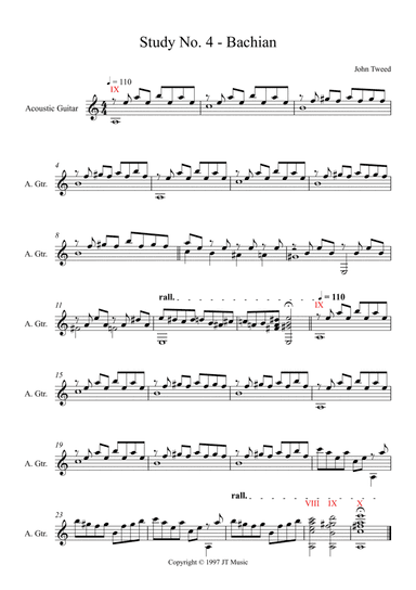 Study No. 4 - Bachian