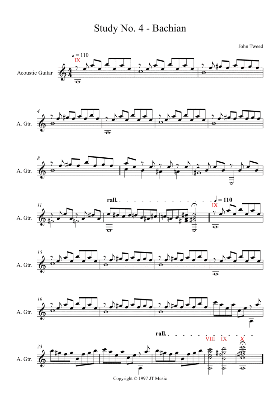 Study No. 4 - Bachian