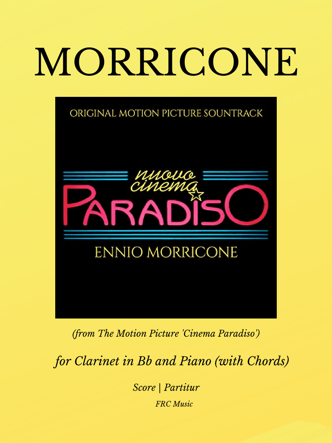 Nuovo Cinema Paradiso (arr. Flavio Regis Cunha)