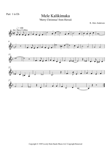 Mele Kalikimaka (arr. Dave Collins)