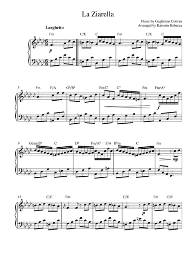 La Ziarella (arr. Kaiserin Rebecca)