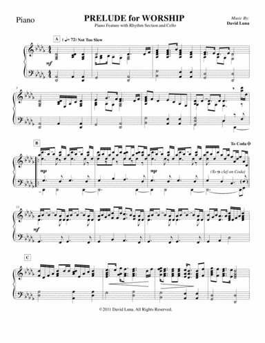 Prelude for Worship