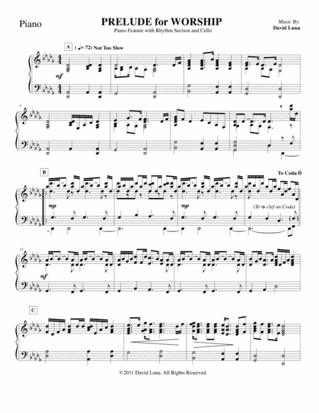 Prelude for Worship