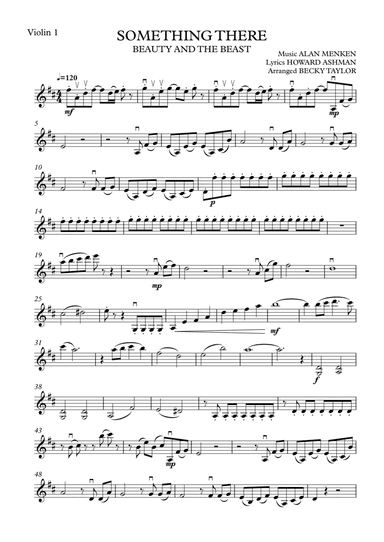 Something There (arr. Becky Taylor)