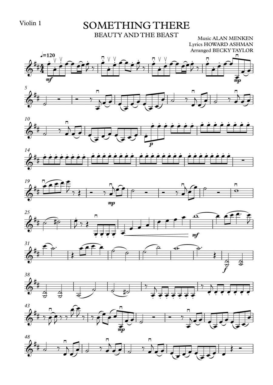 Something There (arr. Becky Taylor)