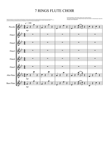 7 Rings (arr. Ellen Macpherson)