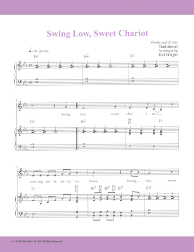 Swing Low Sweet Chariot (arr. Hal Wright)
