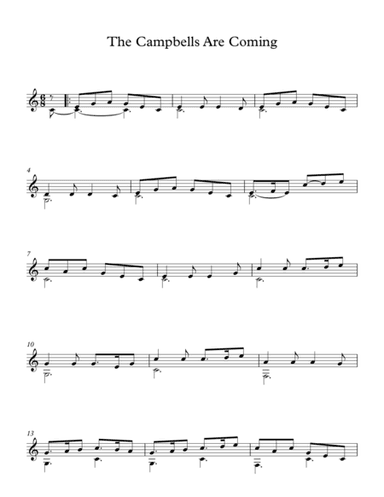 The Campbells Are Coming - Traditional Scottish Songs (arr. Milan Mitic)