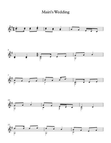 Mairi s Wedding - Traditional Scottish Songs (arr. Milan Mitic)