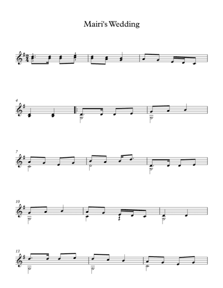 Mairi s Wedding - Traditional Scottish Songs (arr. Milan Mitic)