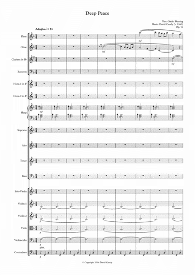 Deep Peace, Op. 36