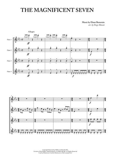 The Magnificent Seven (arr. Diego Marani)