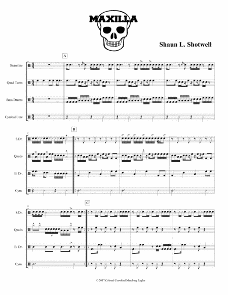Maxilla - Original Drum Cadence