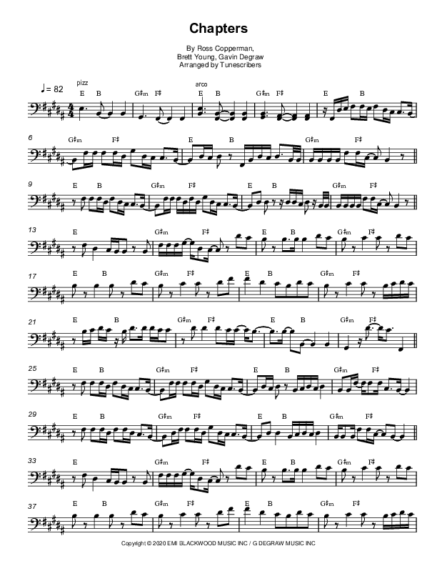 Chapters (arr. Tunescribers)