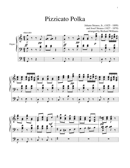 Pizzicato Polka (arr. Richard Williams)