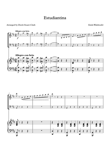 Estudiantina (arr. Derek STUART-CLARK)