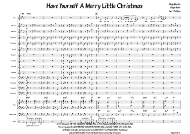 Have Yourself A Merry Little Christmas (arr. Phil Kan)