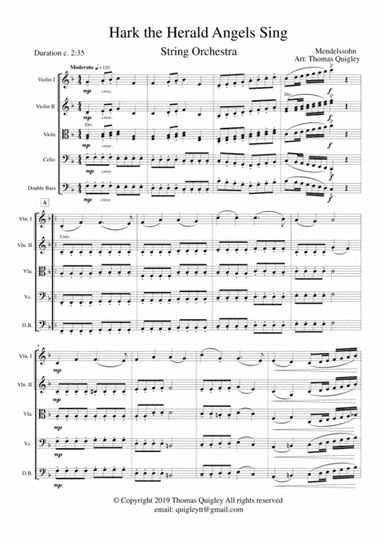 Hark the Herald Angels Sing (arr. Thomas Quigley)