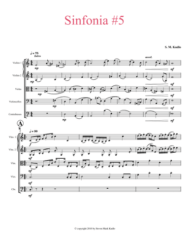 Sinfonia #5