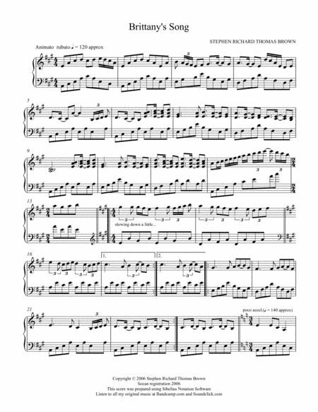 Brittany's Song