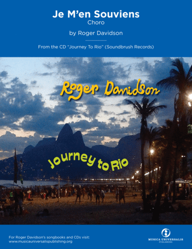 Je M'en Souviens (Choro) by Roger Davidson