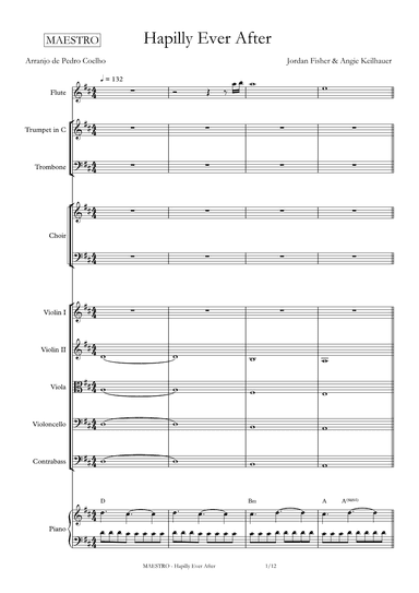 Happily Ever After (arr. Pedro Coelho)
