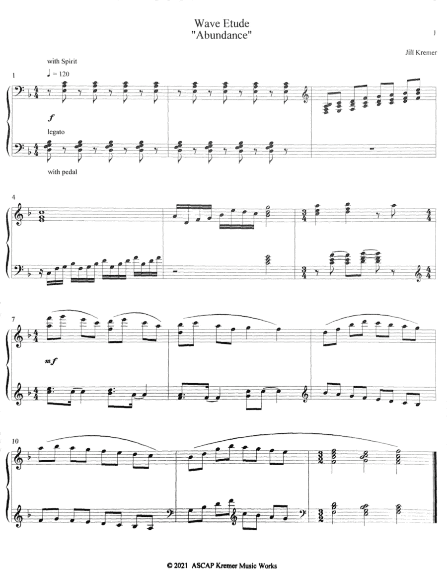 Wave Etude "Abundance"