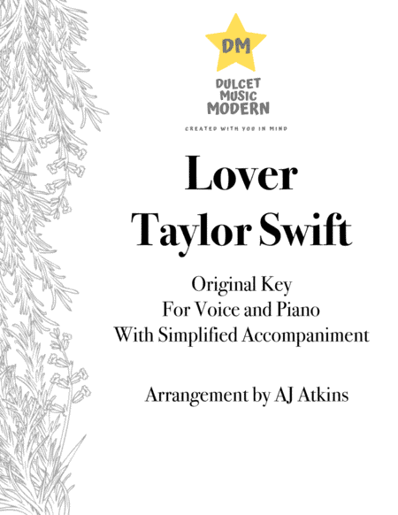 Lover (arr. AJ Atkins)