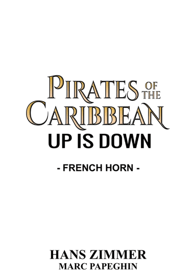 Up Is Down (arr. Marc Papeghin)