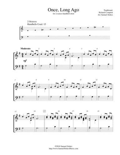 Once, Long Ago - for 2-octave handbell choir (arr. Samuel Stokes)