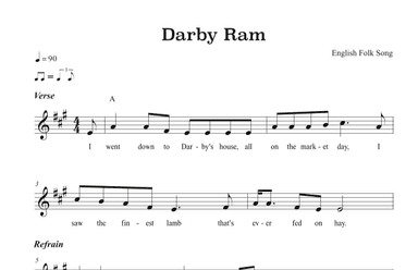 Darby Ram (arr. Riverside Guitar School)