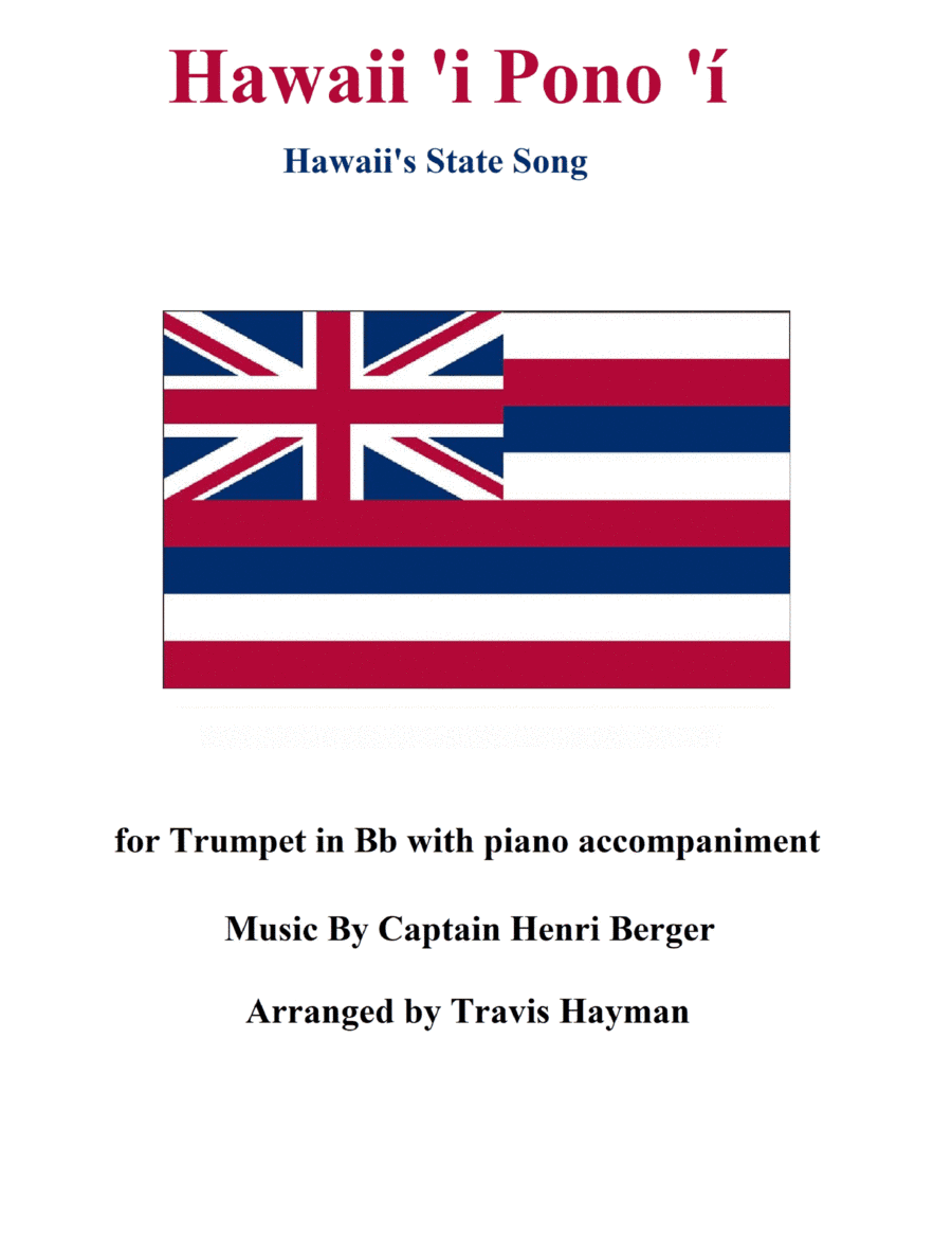 Hawaii 'i Pono 'i (arr. Travis Hayman)