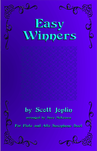 The Easy Winners, Duet for Flute and Alto Saxophone (arr. David McKeown)