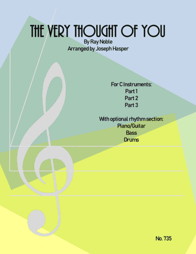 The Very Thought Of You (arr. Joseph Hasper)