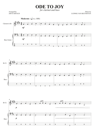 Ode to Joy (arr. Art.o Artaud)