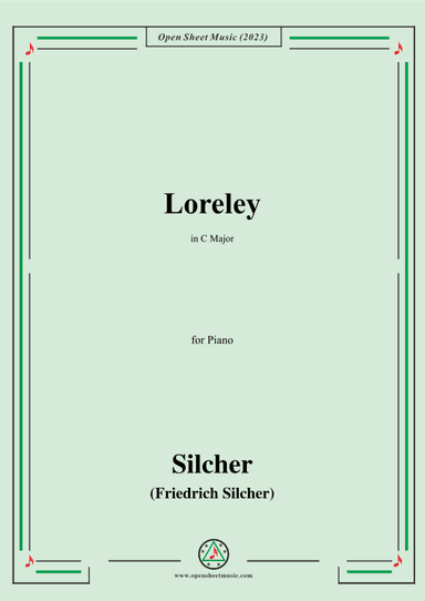 Silcher-Loreley,for Piano (arr. OSM Press)