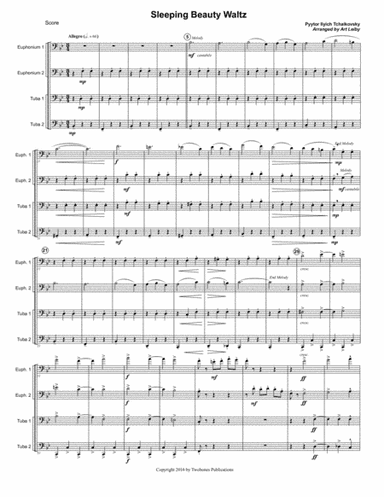Waltz From Sleeping Beauty (arr. Art Leiby)
