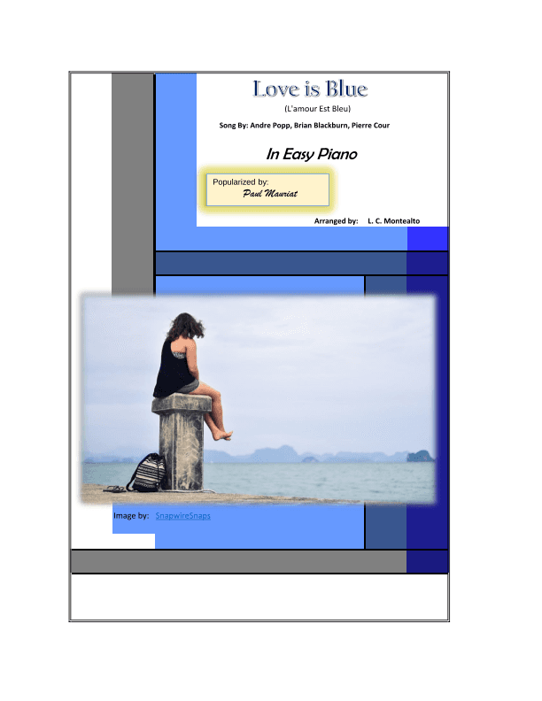 Love Is Blue (l'amour Est Bleu) (arr. Lodrino C. Montealto)