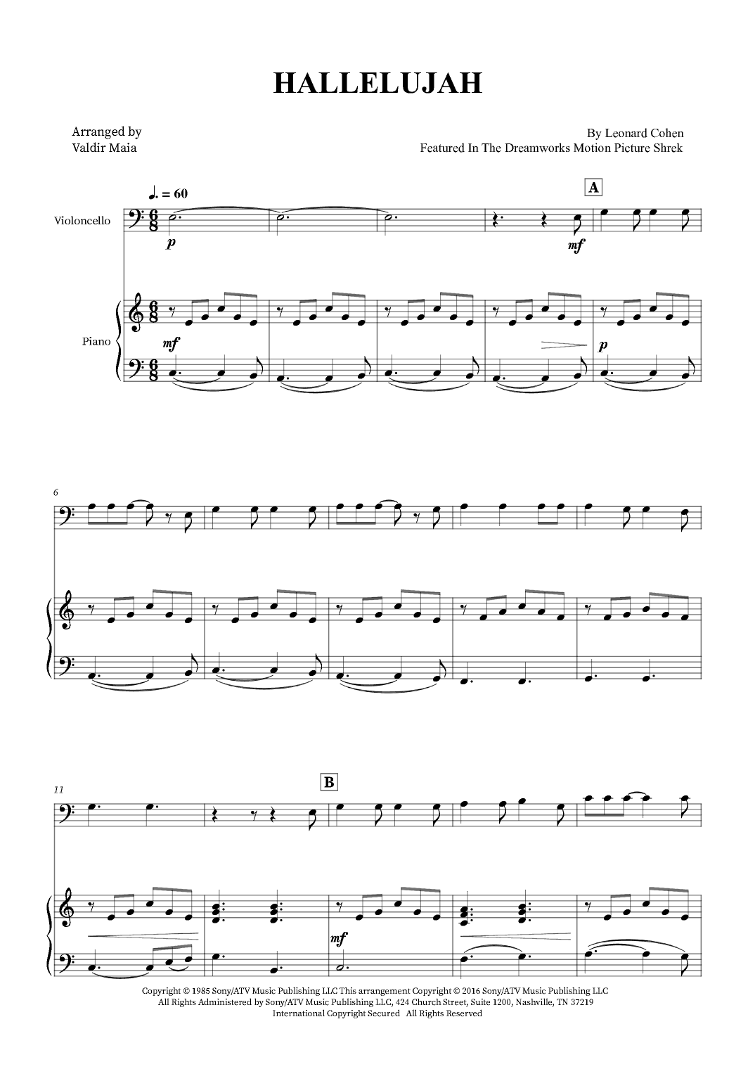 Hallelujah (arr. Valdir Maia)