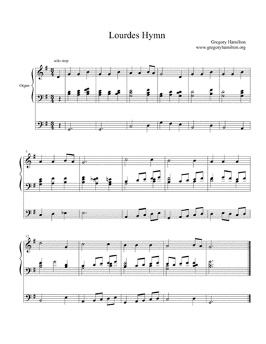 Lourdes Hymn - Immaculate Mary