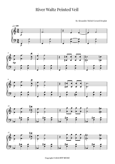 River Waltz Peinted Veil (arr. Roger da Luz)