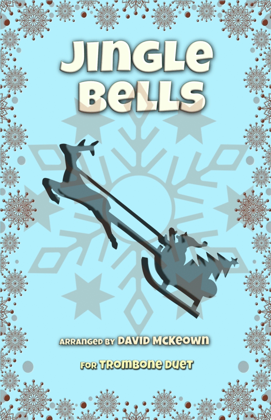 Jingle Bells, Jazz Style, for Trombone Duet (arr. David McKeown)
