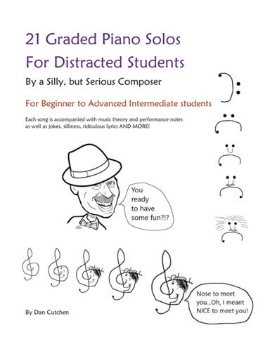 21 Graded Piano Solos for Distracted Students