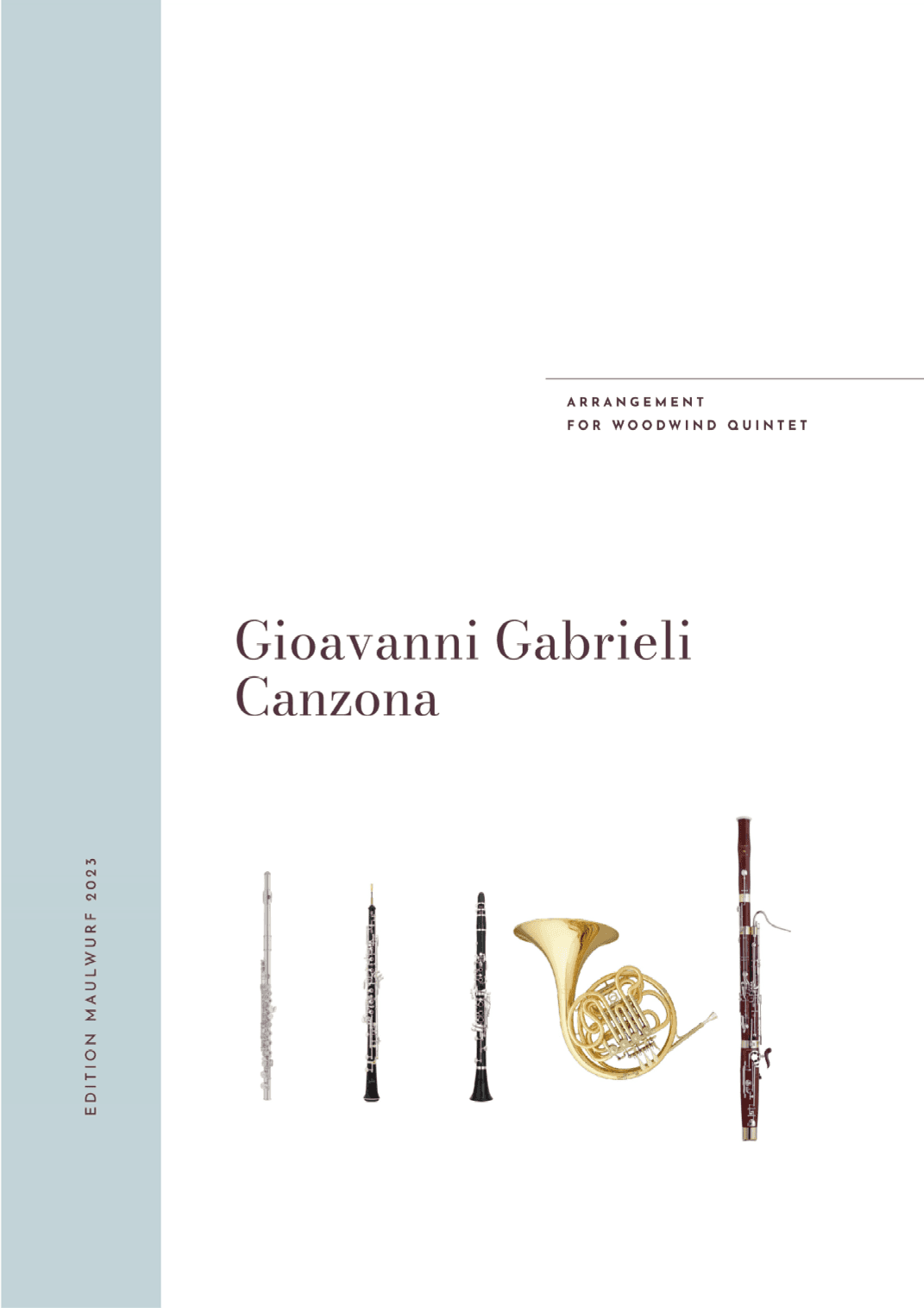 Canzona (arr. Edition Maulwurf)